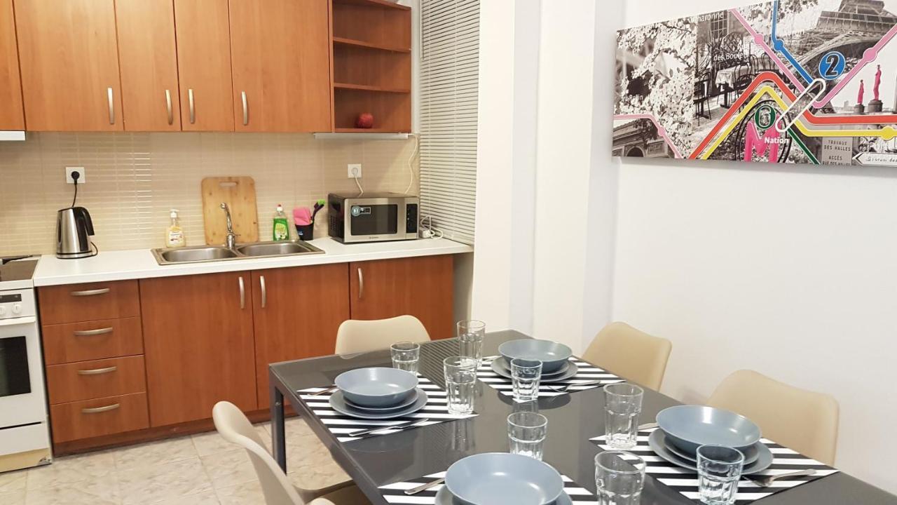 Palette Apartment Bamboo - Athens Center, 6 Bd, 3 Bath Exterior foto